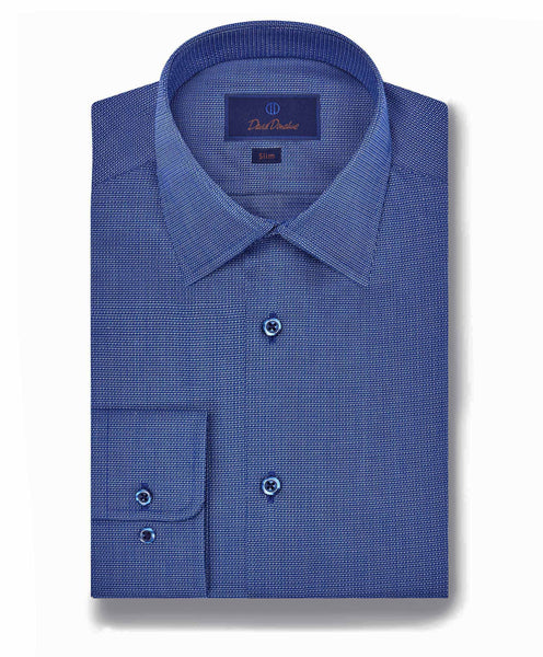 SBSP07003430 | Royal Micro Textured Dress Shirt