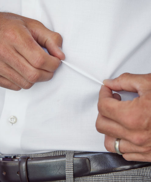 SBSP11100110 | White Stretch Dress Shirt