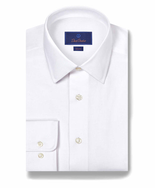 SBSP11100110 | White Stretch Dress Shirt