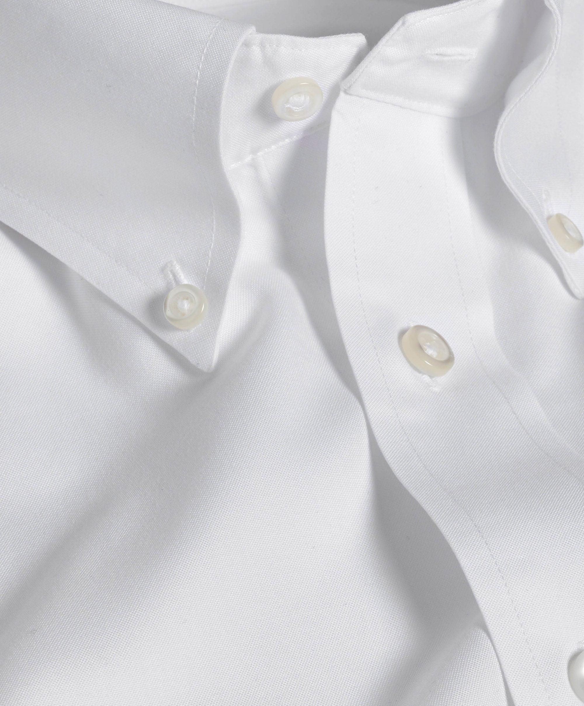 TBDP05112110 | White Pinpoint Oxford Non-Iron Dress Shirt David Donahue TBDP05112110 | White Pinpoint Oxford Non-Iron Dress Shirt David Donahue