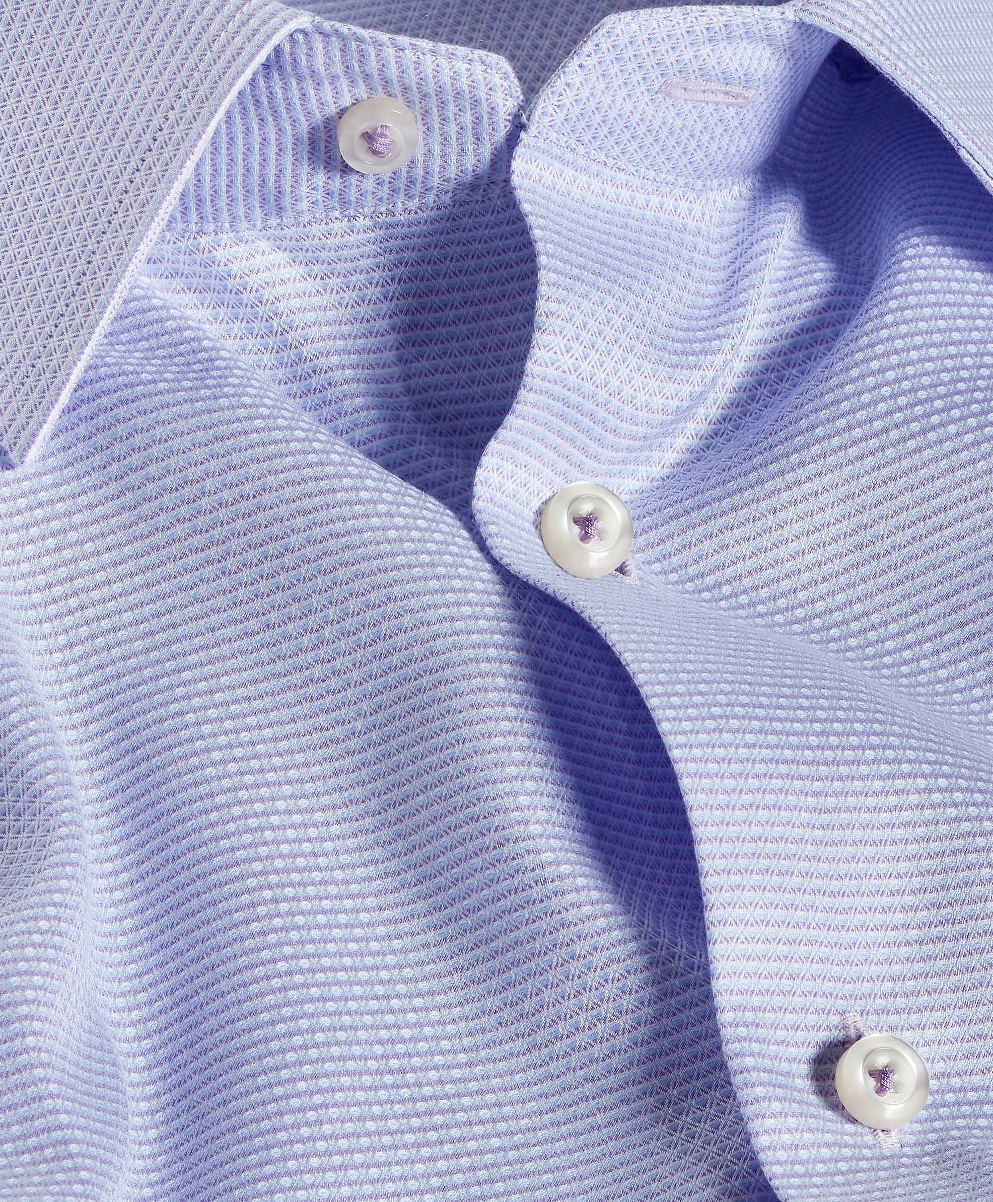 david donahue dress shirts Men's Trim Fit Textured Twill Shirt - Blue - Size 15 32/33 while silver David Donahue Men's Trim Fit