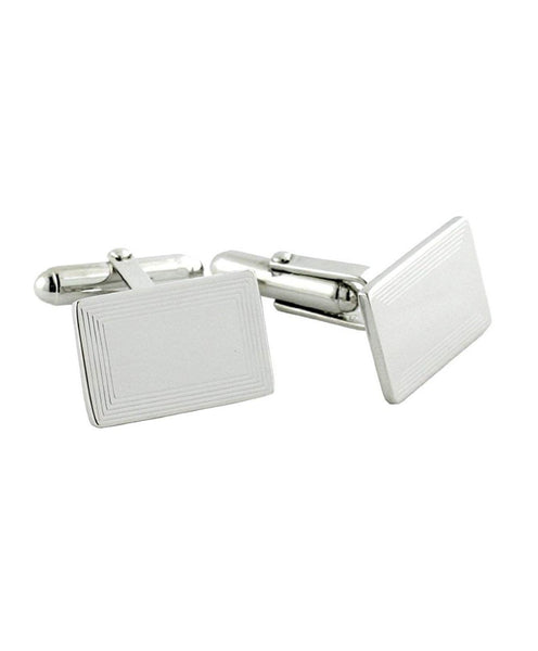 CL185502 | Engravable Sterling Silver Cufflinks