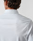 CMSK13214135 | White & Blue Neat Knit Sport Shirt