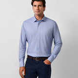 CMSK13610454 | Sky Geometric Knit Sport Shirt