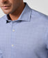 CMSK13610454 | Sky Geometric Knit Sport Shirt