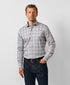 CMSK13830296 | Dune & Blue Plaid Knit Sport Shirt