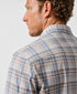 CMSK13830296 | Dune & Blue Plaid Knit Sport Shirt