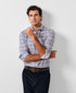 CMSK13830621 | Merlot & Blue Plaid Knit Sport Shirt