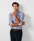 CMSK13830621 | Merlot & Blue Plaid Knit Sport Shirt