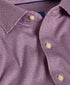 CMSK13829613 | Merlot & White Check Knit Sport Shirt