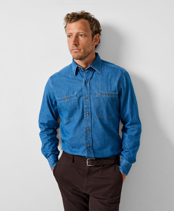 CHBP13121476 | Denim Sport Shirt
