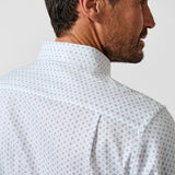 CHBD13210102 | White & Chocolate Neat Sport Shirt