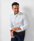 CHBD13210102 | White & Chocolate Neat Sport Shirt