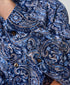 CMSW13500491 | Navy & Chocolate Paisley Sport Shirt
