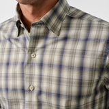 CHBD13833236 | Dune & Navy Check Sport Shirt