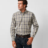CHBD13833236 | Dune & Navy Check Sport Shirt