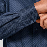 CMSW13209412 | Navy Neat Sport Shirt