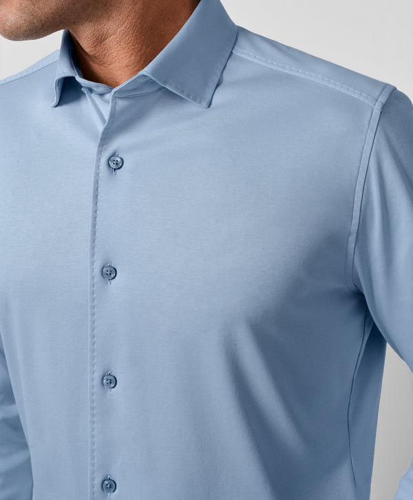 CMSK12150454 | Sky Cotton Knit Sport Shirt