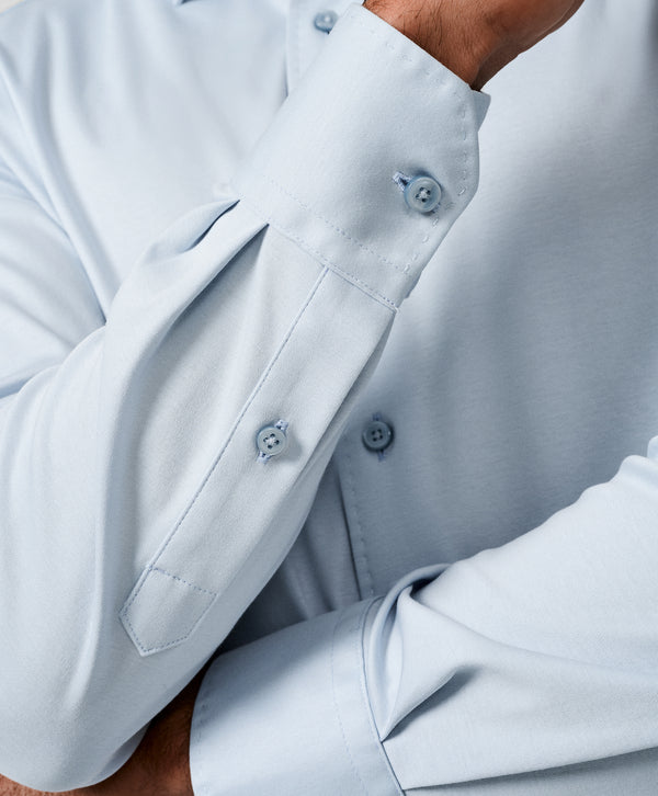 CMSK12150454 | Sky Cotton Knit Sport Shirt