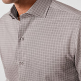 CMSW13607314 | Olive Geometric Sport Shirt