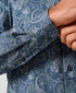 CMSW13501433 | Navy & Green Paisley Sport Shirt