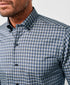 CBBD13826492 | Navy & Olive Check Sport Shirt