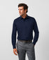 CMSK12150412 | Navy Cotton Knit Sport Shirt