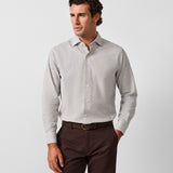 CMSW13608236 | Dune & Navy Geometric Corduroy Sport Shirt