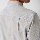 CMSW13608236 | Dune & Navy Geometric Corduroy Sport Shirt