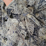 CMSW13402018 | Charcoal & Multi Botanical Corduroy Sport Shirt