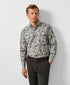 CMSW13402018 | Charcoal & Multi Botanical Corduroy Sport Shirt