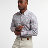 CBBD12830490 | Denim & Multi Twill Check Sport Shirt