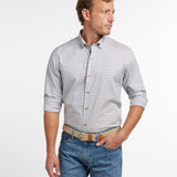 CBBD12831296 | Dune & Blue Twill Check Sport Shirt