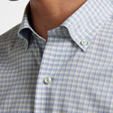 CBBD12833337 | Sage & Blue Twill Check Sport Shirt