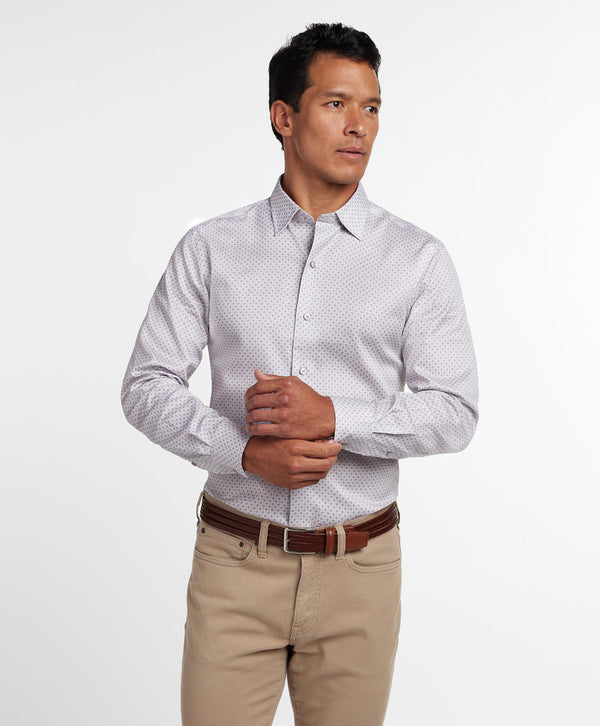 CBSM12214041 | Pearl & Pink Neat Print Sport Shirt