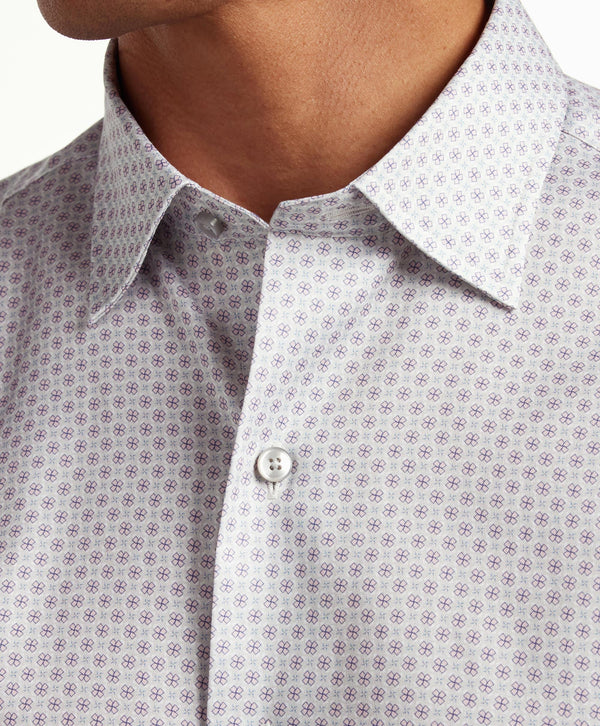 CBSM12214041 | Pearl & Pink Neat Print Sport Shirt
