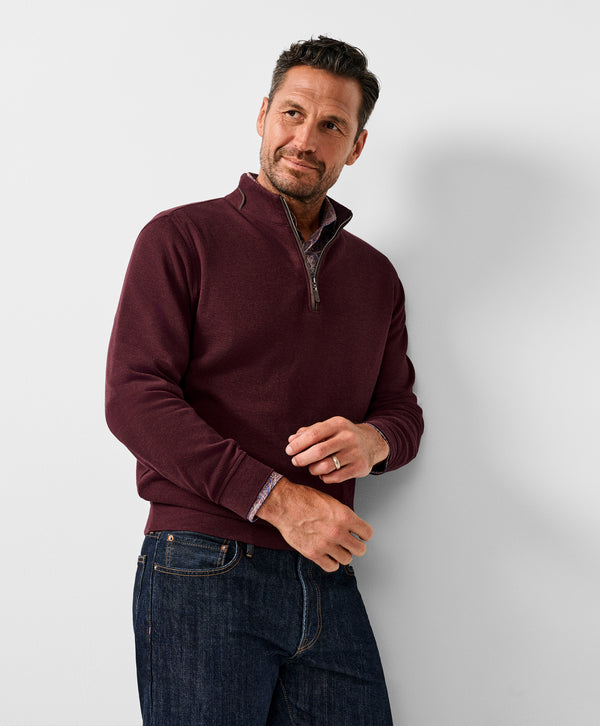 QZPK13023606 | The Smythson Quarter Zip