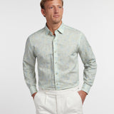 CBSM12500298 | Dune & Multi Paisley Linen Blend Sport Shirt