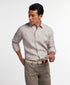 CHBD12825124 | White & Dune Linen Check Sport Shirt