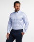 CHBD12829467 | Blue & Pink Twill Check Sport Shirt