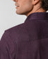 CMSK13105606 | Cabernet Solid Texture Knit Sport Shirt