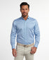 CMSW12503135 | Blue Micro Paisley Sport Shirt