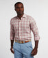 CMSW12828699 | Red & Multi Linen Check Sport Shirt