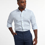 CMSW12953489 | Sky & Dune Linen Stripe Sport Shirt