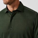 CMSK13105312 | Hunter Solid Texture Knit Sport Shirt