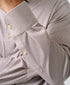 CMSK13829297 | Chocolate & White Check Knit Sport Shirt