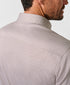 CMSK13829297 | Chocolate & White Check Knit Sport Shirt