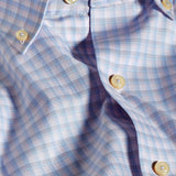 CBBD12832686 | Pink & Sky Twill Check Sport Shirt