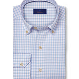 CBBD12832686 | Pink & Sky Twill Check Sport Shirt