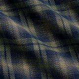 CBBD13821492 | Navy & Olive Melange Check Sport Shirt